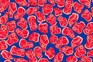 Desafío visual: ¿podés encontrar las cuatro mitades de naranja entre los bifes?