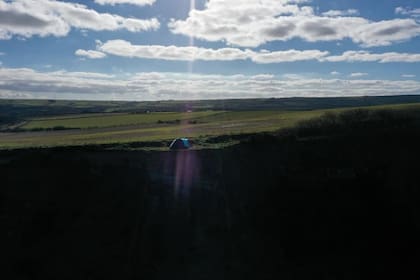 Debido al aislamiento en aquel país, están prohibidas las actividades no esenciales. Fuente: HM Coastguard NE/Alastair Smith
