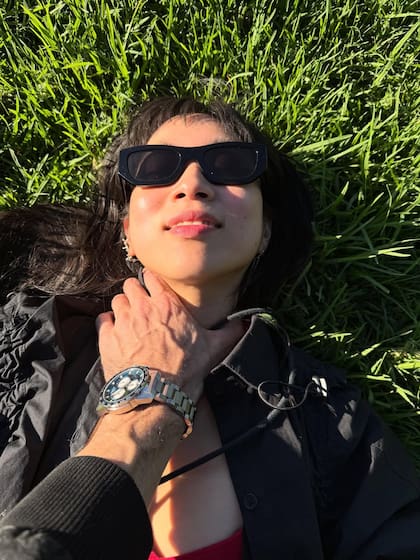 Débora Nishimoto y una foto junto a Esteban Lamothe que no pasó inadvertida (Foto: Instagram/@estebanlamothe)