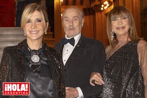 Debora Plager, Gino Bogani y Mora Furtado