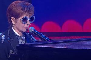 Débora Pláger imitó a Elton John y deslumbró al jurado de La Academia