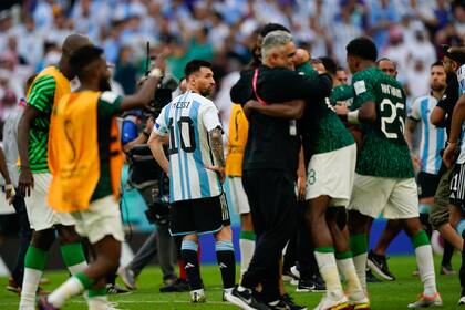 Debut y derrota de la selección Argentina ante Arabia Saudita en Doha, Qatar 2022