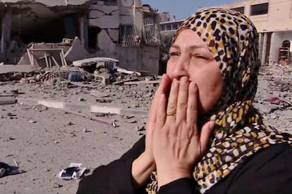 Decenas de familia en Al Zahra se quedaron sin hogar.