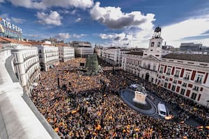 Máxima tensión en España: masivas marchas en todo el país contra la amnistía de Pedro Sánchez