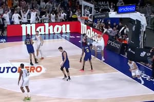 El "no look pass" de Campazzo, una gran volcada y la insólita lesión de Deck en el triunfo de Real Madrid
