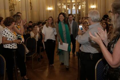 La escritora recibió la distinción de Ciudadana Ilustre de la ciudad de Buenos Aires