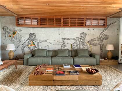 Deco contemporánea en el hotel de Barracuda