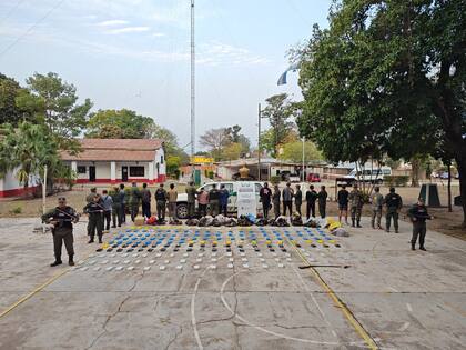 Decomisaron 203 kilos de cocaína en Salta