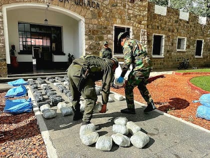 Decomisaron un cargamento de marihuana en La Quiaca