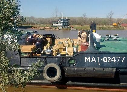 Decomisaron un contrabando de repuestos navales