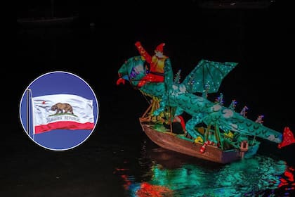 Decoración de barcos en el Lighted Boat Parade: una tradición que reúne a embarcaciones de pesca, yates y barcos de recreo