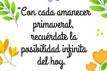 Dedicatorias por el Día de la Primavera