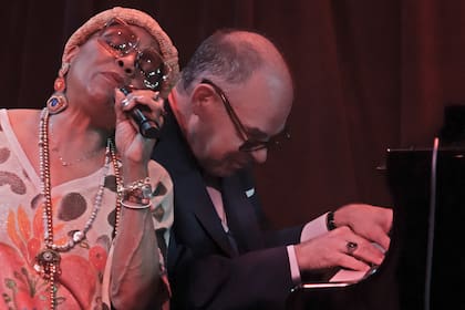 Dee Dee Bridgewater y el pianista Bill Charlap