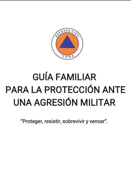 Defensa Civil Cuba publicó una guía de preparación para situaciones excepcionales