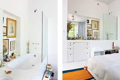 Define el área de la cama una alfombra tejida en pura lana de oveja (Elementos Argentinos).