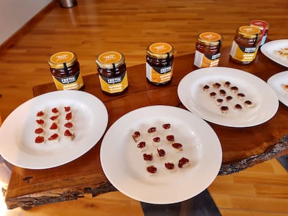 Degustación de dulces en Frutta Roja