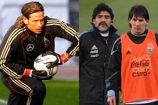 Dejó fuera del Mundial de Sudáfrica a Maradona y Messi, abandonó el fútbol y se dedicó a la lucha libre