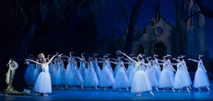 Del archivo, una función anterior de "Giselle" en el Teatro Colón