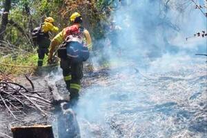 Sigue fuera de control el incendio en Chubut y un factor complica el combate del fuego