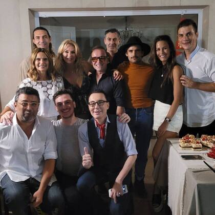 Del festejo participaron Marcelo Polino, Luli Fernández y Yanina Latorre, entre otros invitados.