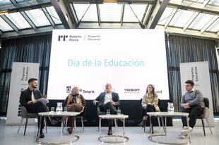 Del panel sobre empleabilidad y educación participaron Guillermina Tiramonti, Javier Martínez Álvarez, Luciana Piersanti y Rubén Tejera