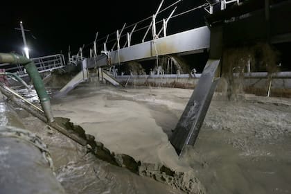 Cinco veces por semana, ocho marineros embarcan en el Doña Nina, que zarpa del Puerto Sur, en el barrio de La Boca