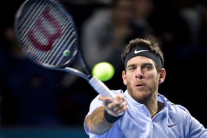 Del Potro, encendido