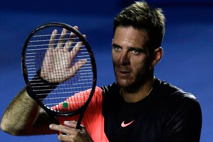 Del Potro celebra tras vencer a Zverev: jugará su segunda final del 2018 y puede llegar al puesto 8 del ranking