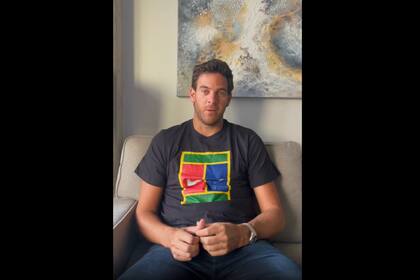 Del Potro, cuando anunció que se sometería a una nueva operación en la rodilla, la última