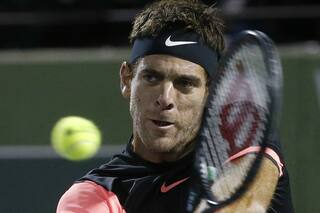 Del Potro debut贸 con un triunfo en el Masters 1000 de Miami