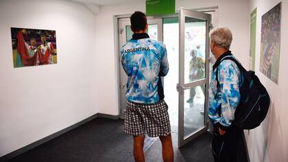 Del Potro espera que la lluvia le permita jugar los octavos de final