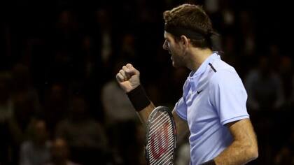 Del Potro ganó hoy y se volvió a meter en el top ten