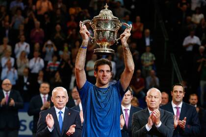 Del Potro le ganó a Federer y se consagró bicampeón en Basilea