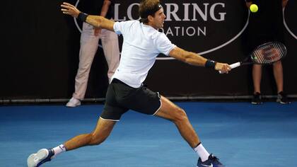 Del Potro llegó a la final de Auckland, la número 33 en su carrera