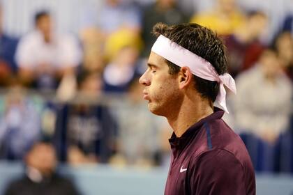 Del Potro se despidió del Masters 1000 de Madrid