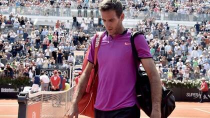 Del Potro tuvo un temprano adiós en Lyon