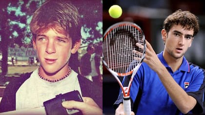 Del Potro y Cilic, en otros tiempos