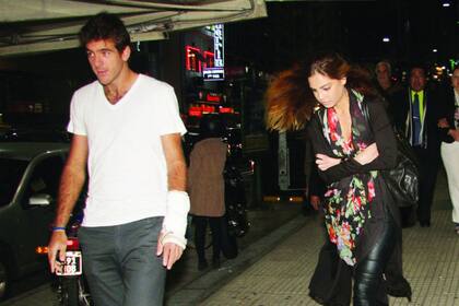 Del Potro y su nueva amiga