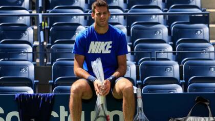 Del Potro y un buen sorteo para comenzar el US Open