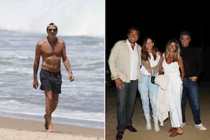 Del relax de Repetto en la playa a la cena de Andino y Ludueña con sus parejas