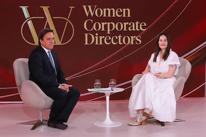 Del Rio junto a Connie Ansaldi