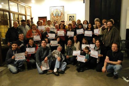 Del tercer encuentro anual, organizado el año pasado, participaron más de cien fileteadores de todo el país