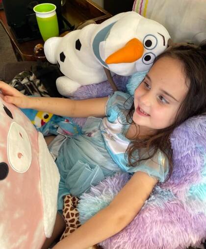 Delaney recibió cientos de regalos tras el devastador diagnóstico que recibió