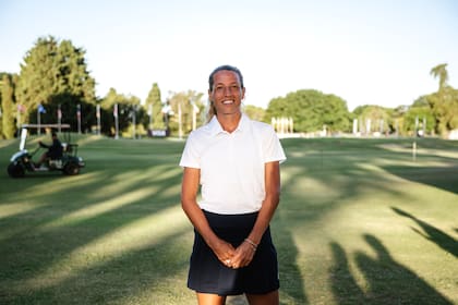 Delfi Merino, jugadora de hockey de la selección argentina.