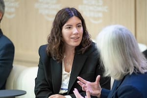 La joven argentina que se metió en el corazón del poder global en Davos