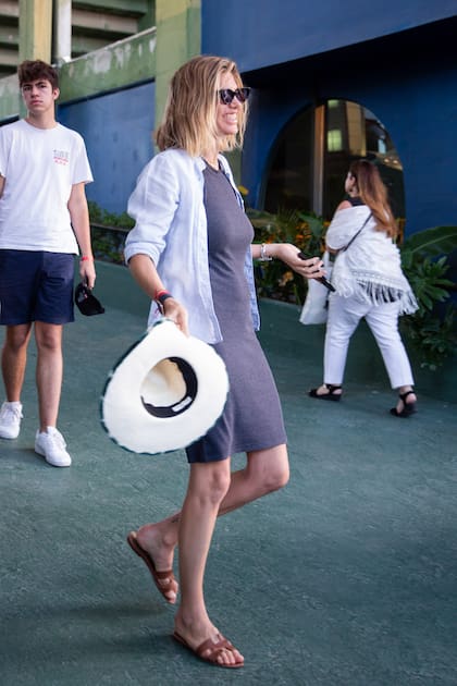 Delfina Blaquier, a pura sonrisa.