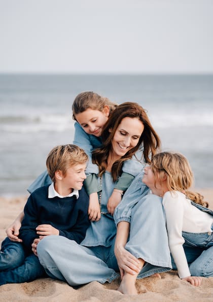 Delfina de Achával era mamá de Julia, que tenía tres años, cuando quedó embarazada de sus mellizos Antonia y Lorenzo