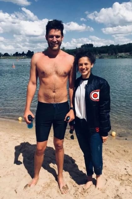 Delfina junto a su hermano Gonzalo disfrutando de unas vacaciones juntos