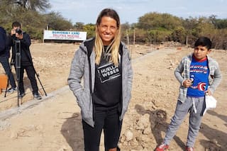 Merino, entre recibirse de abogada y su viaje solidario a Santiago del Estero