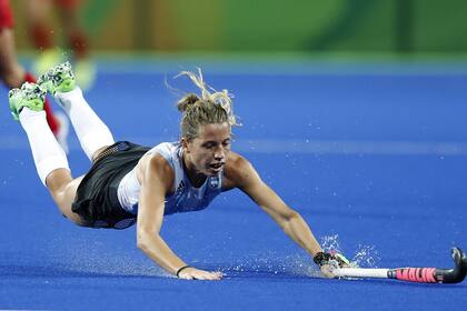 Delfina es un símbolo del equipo argentino actualmente